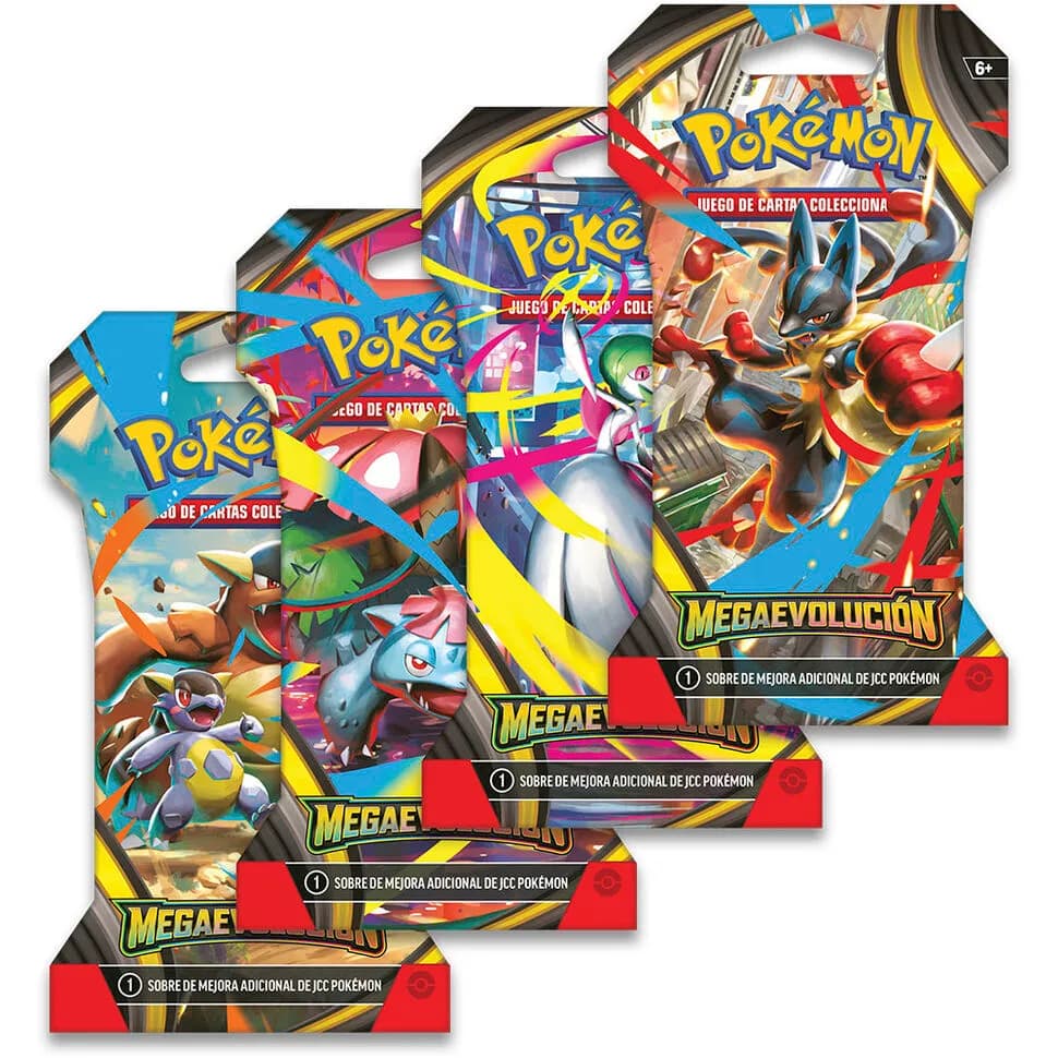 Sobre cartas Sleeved Booster Mega Evolucion